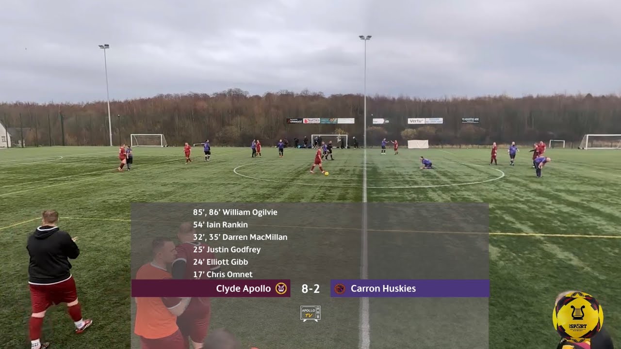 HIGHLIGHTS | Clyde Apollo FFIT vs Carron Huskies | WFA Championship | Sunday 8th February 2026