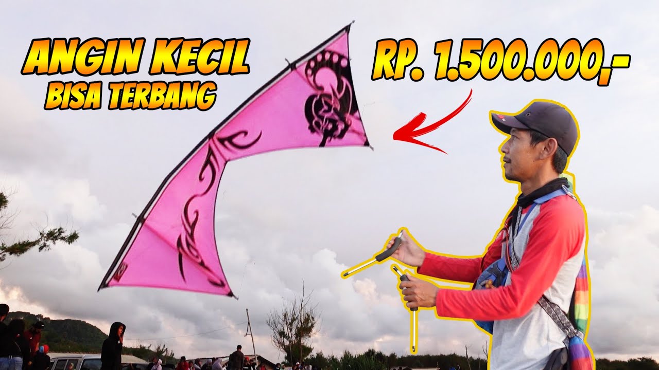 LAYANGAN QUAD LINE STUNT KITE ATRAKSI KEREN BISA JALAN - SPORT KITES