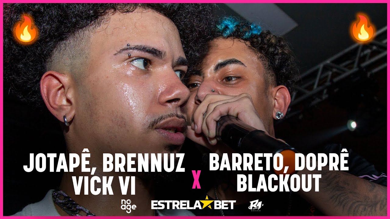 (FLOW DO ANO?) JOTAPÊ, BRENNUZ E VICK VI x BARRETO, BLACKOUT E DOPRÊ | SEMI | #BDN100