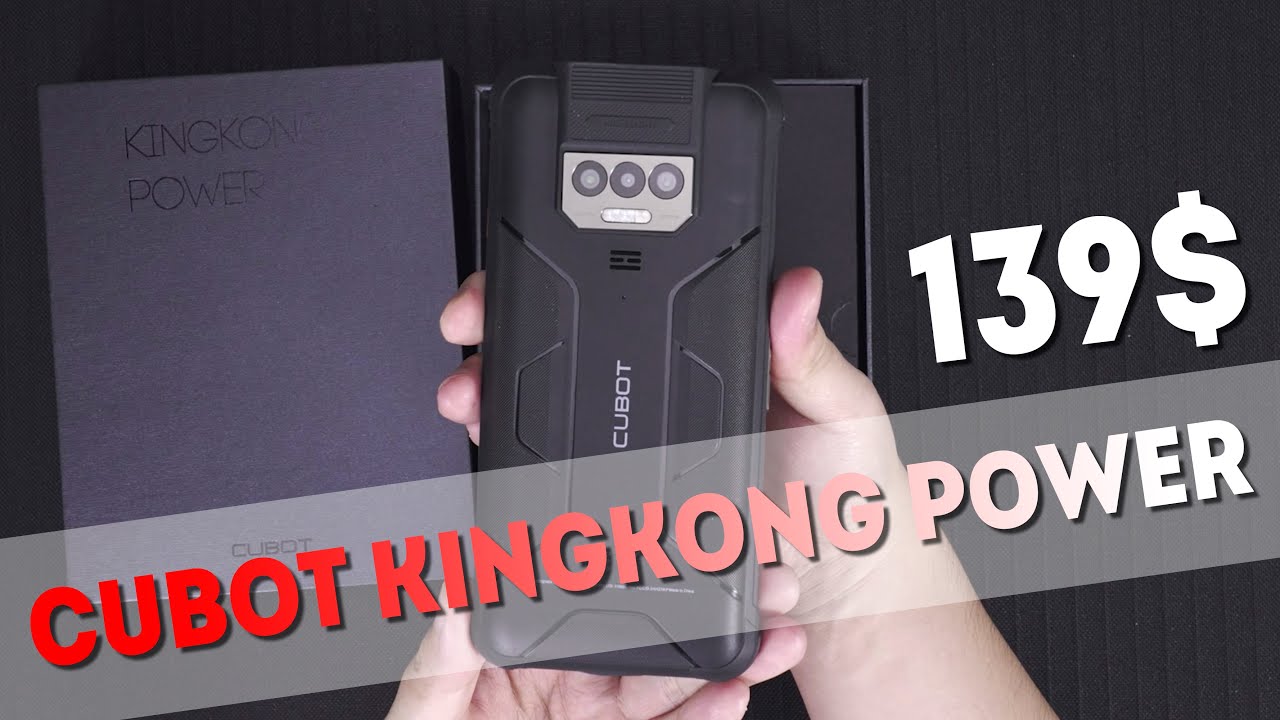 Cubot KingKong Power: Мощный прожектор и пауэрбанк