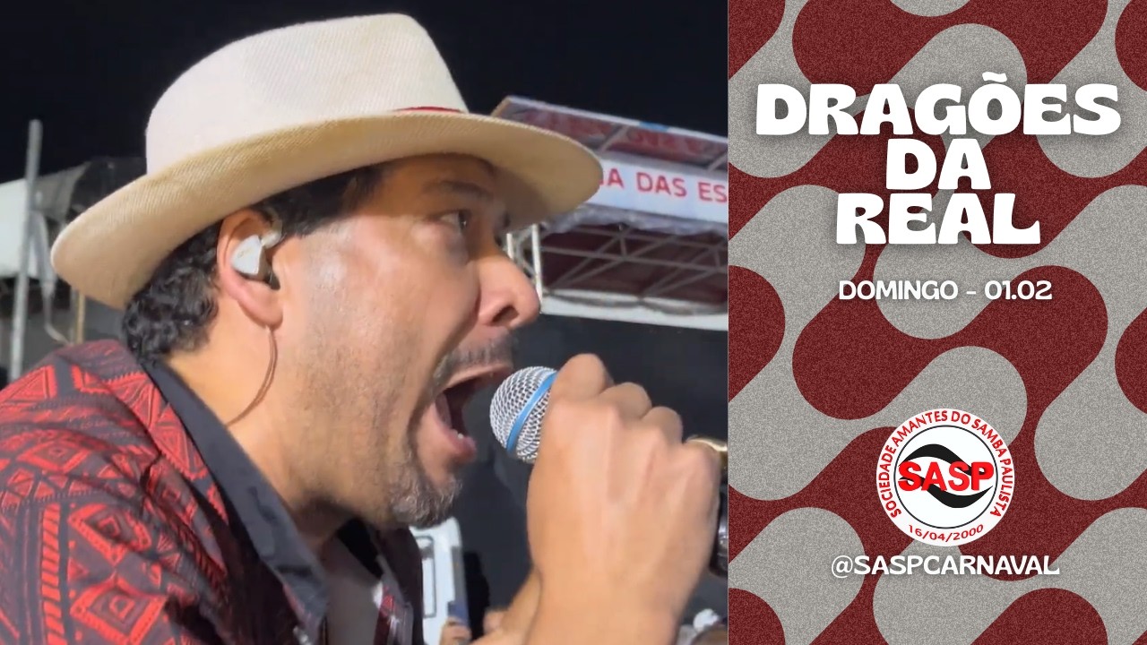 Carnaval 2026 | Dragões da Real – Largada do ensaio técnico (01.02.2026)