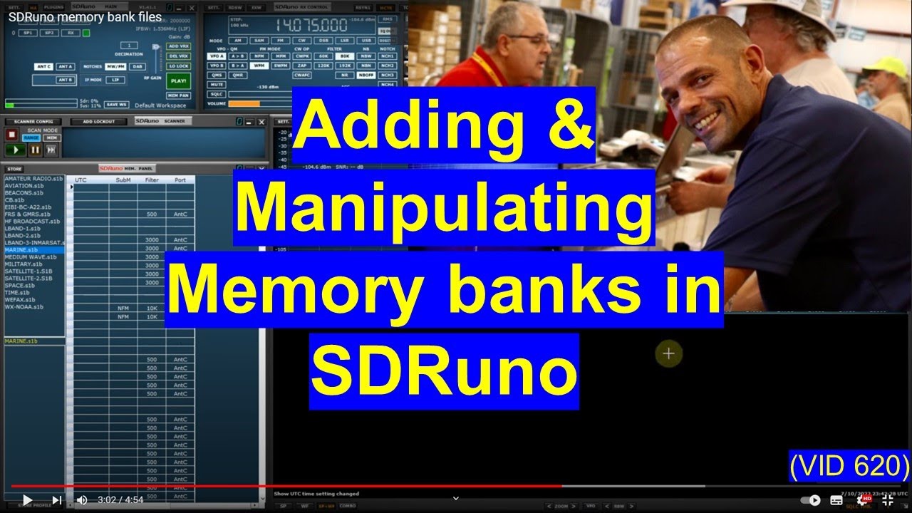 SDRuno memory bank files