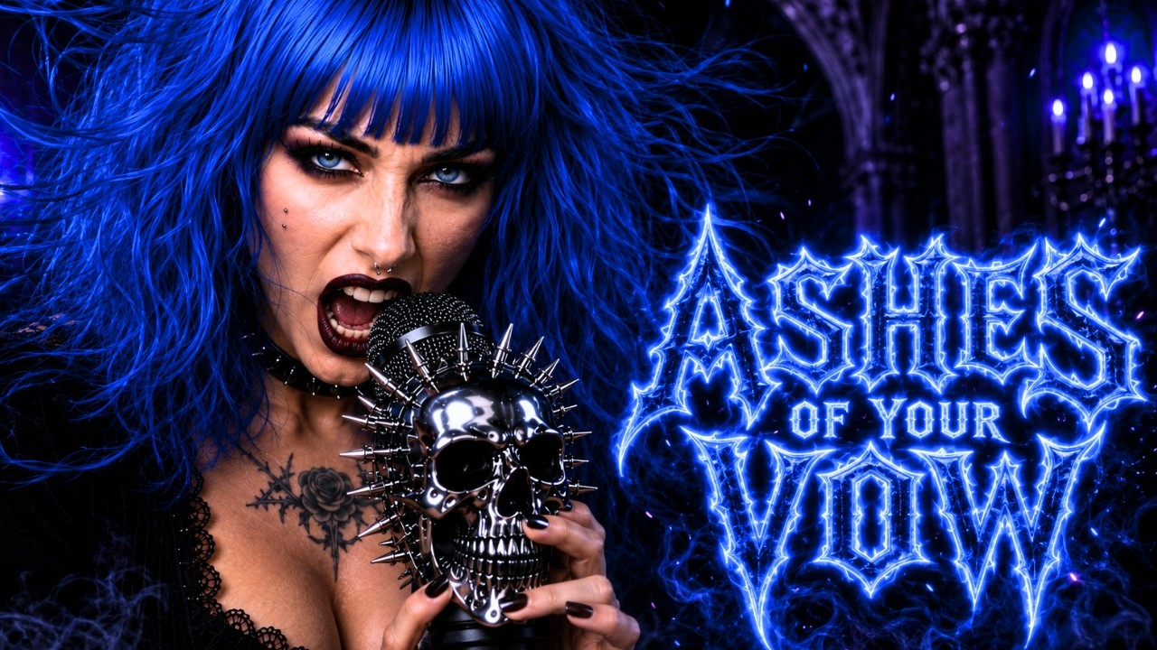 SCARLET - Ashes of Your Vow | Gothic Metal Female Vocalist (Dark Metalcore Official Music Video)