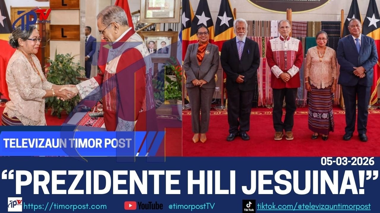 PREZIDENTE NOMEIA JESUINA MARIA BA VISE-MINISTRA FOUN MNEK
