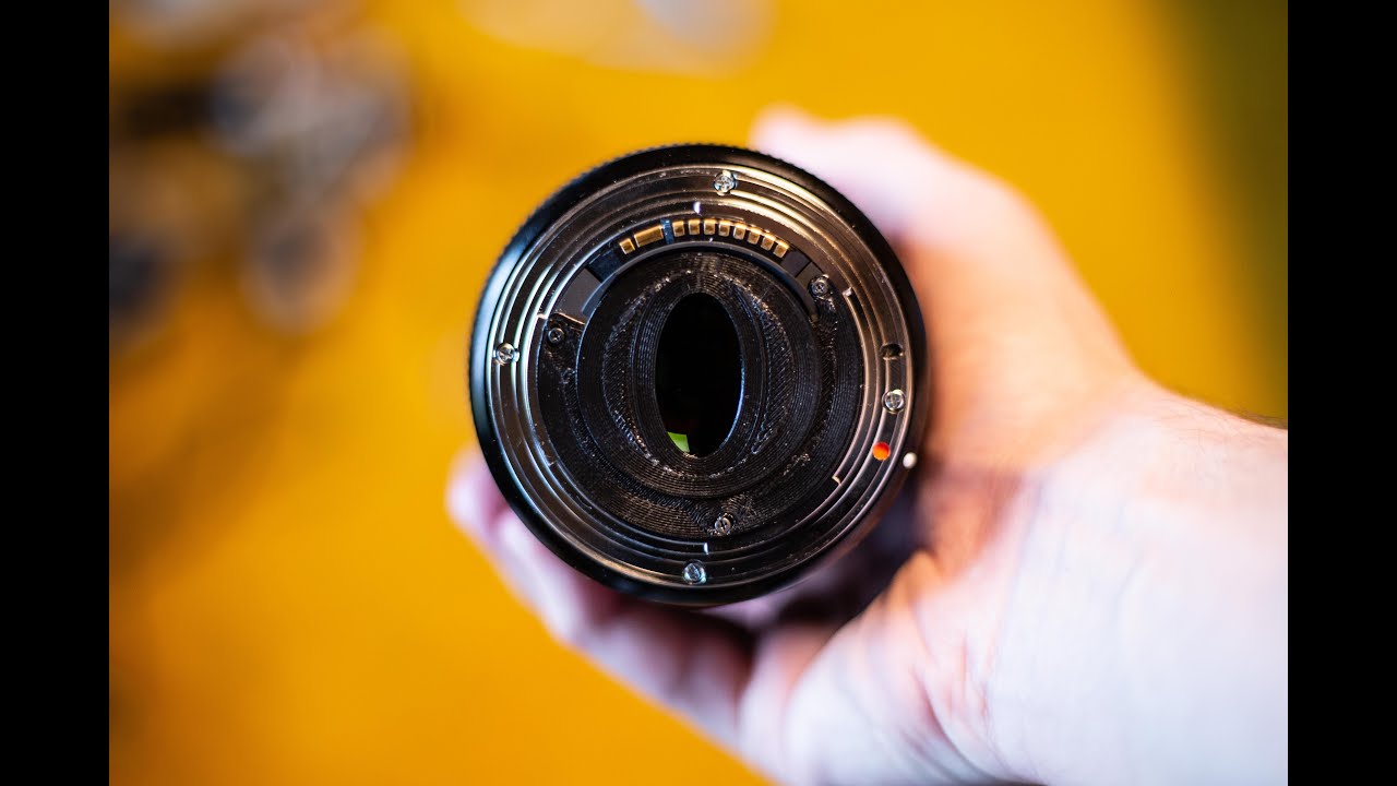 Filmatura Sigma 18-35 f/1.8 Anamorphic mod Tutorial