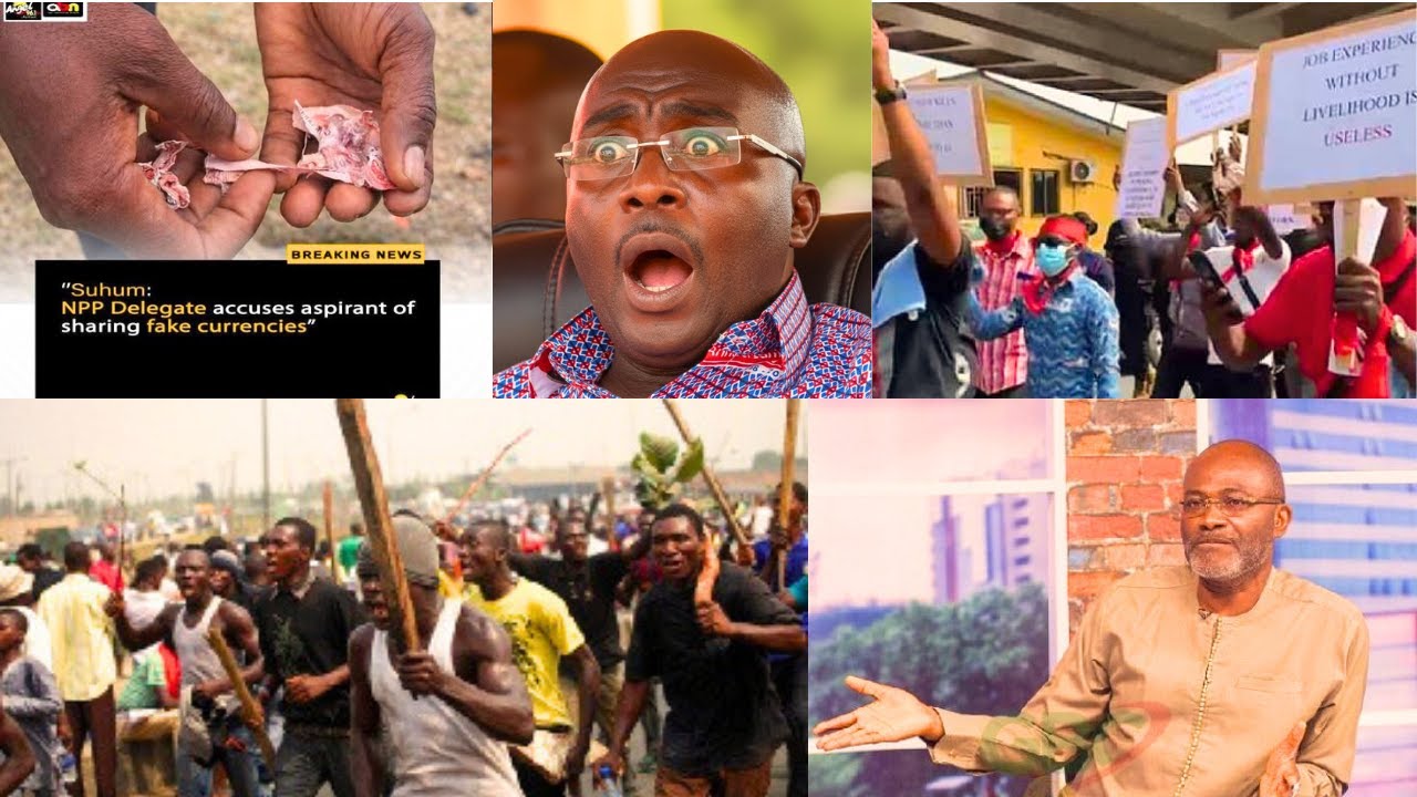 Angry Youth Storms At Bawumia Residence For Sharing F@ke Money For Power As They Cry For Re-Electio