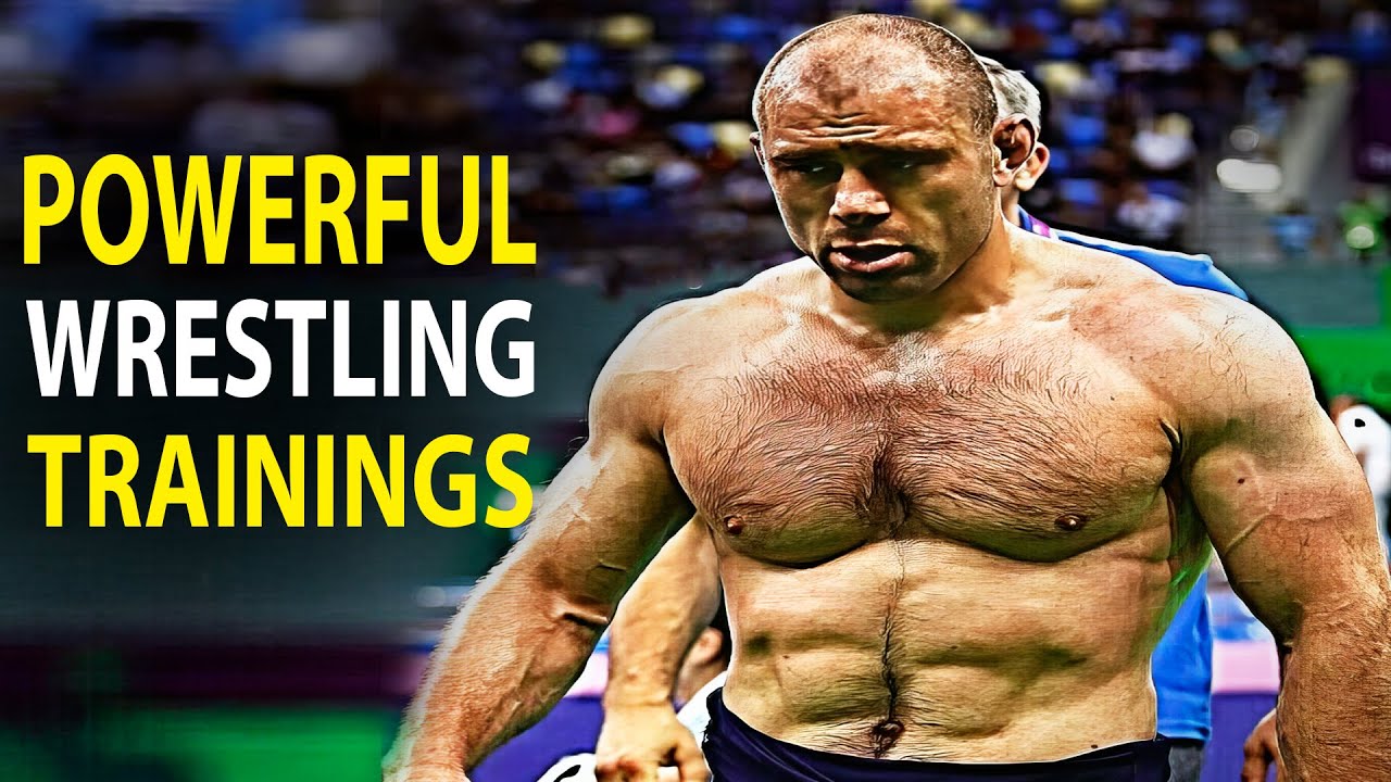 POWERFUL WRESTLING TRAINING OF THE STRONGEST WRESTLERS - Part 4