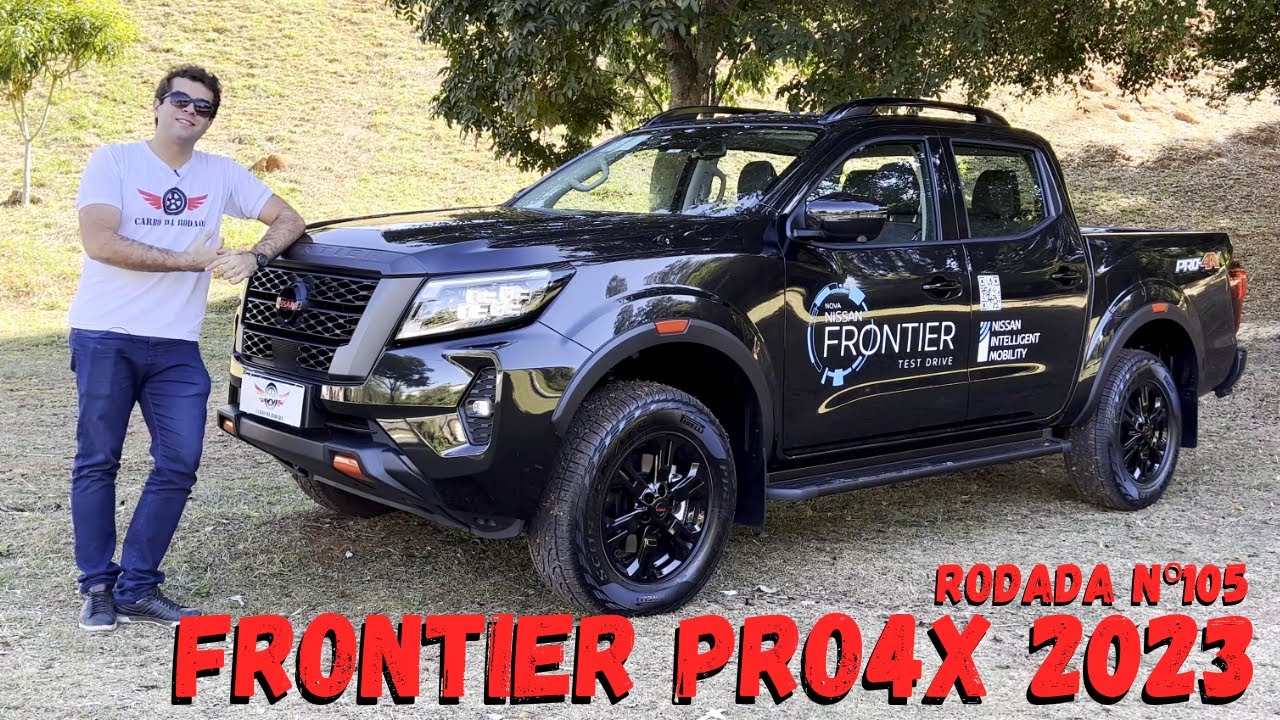 NISSAN FRONTIER PRO4X 2023 - AVALIAÇÃO NO ASFALTO E NA TERRA! - Rodada Nº105