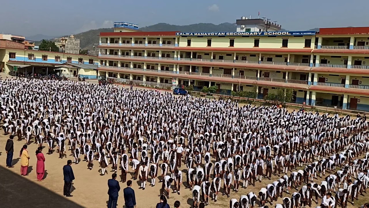 Musical PT of Kalika Manavgyan  Secondary School Nepal