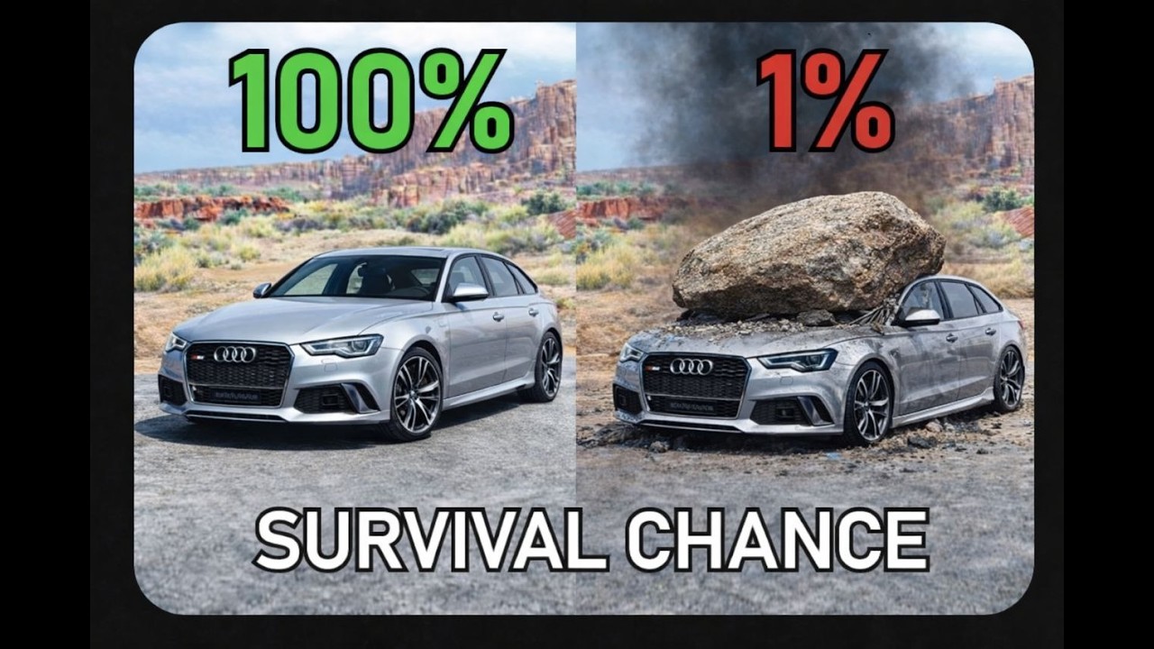 Realistic Survival Chance Crashes #5  BeamNG.drive