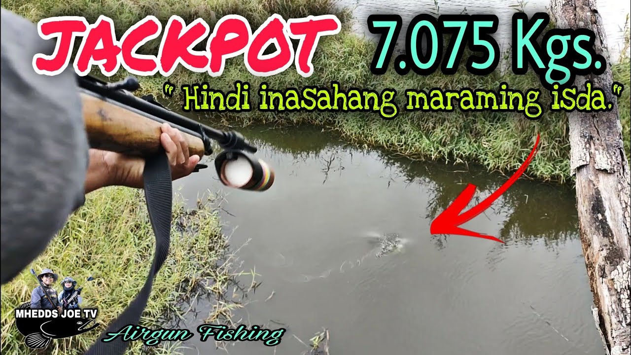 GRABE ANG DAMING ISDA SA SAPA NAKA JACKPOT NA NAMAN/AIRGUN FISHING/MHEDDS JOE TV/VLOG#193