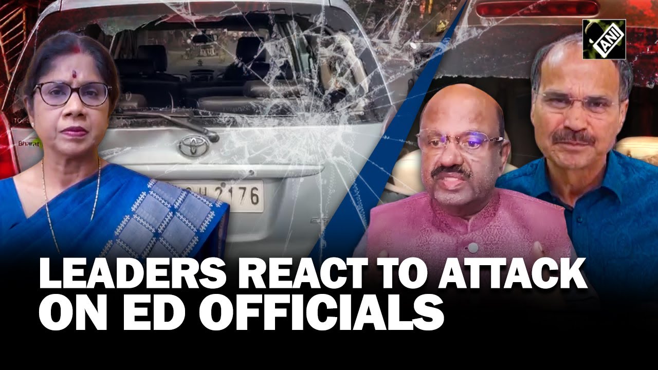 ED team attacked in WB: BJP, Congress condemn incident, TMC calls it an effect of “provocation”