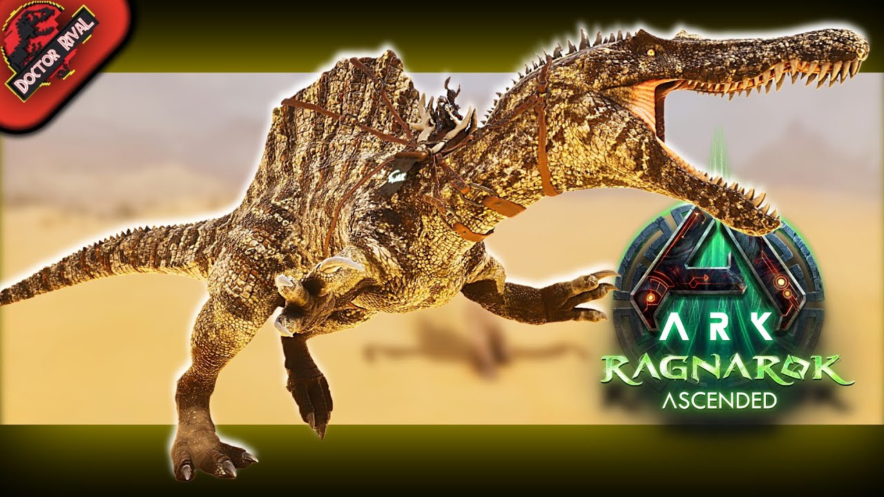 BigAL's WAK SPINOSAURUS (Small Version) Spotlight || Ark Survival Ascended