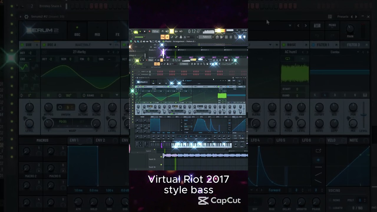 Virtual Riot 2017 style brostep  #dubstep #bassmusic #riddim #flstudio #brostep  #skrillex