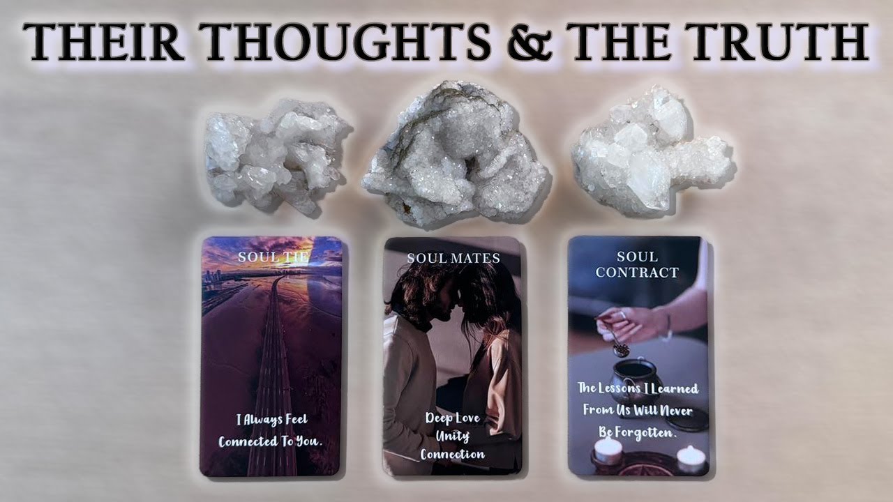 Their Thoughts, Hidden Feelings & The Truth of This Love ✨(Soulmate or Karmic?) |Pick A Card 💭