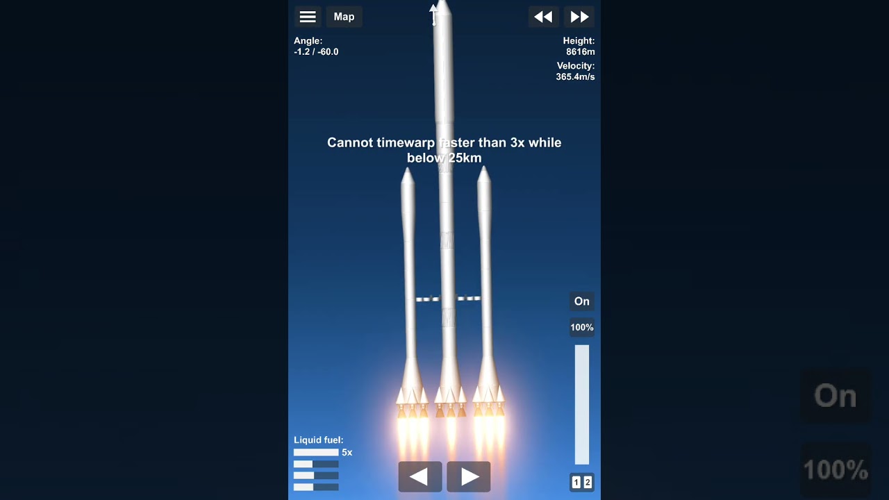 How to get to low earth orbit in space flight simulator 