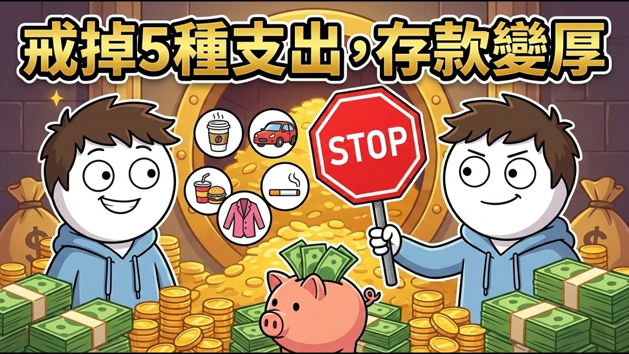 為什麼年薪60萬的人比80萬的更有錢？富人絕不碰的5種支出