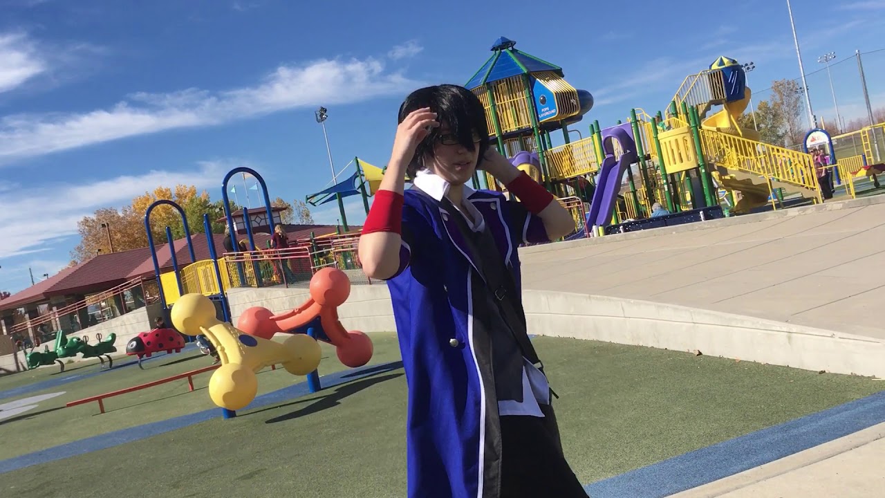 Yata, Saru, and Mikoto at the park~K project Cosplay~