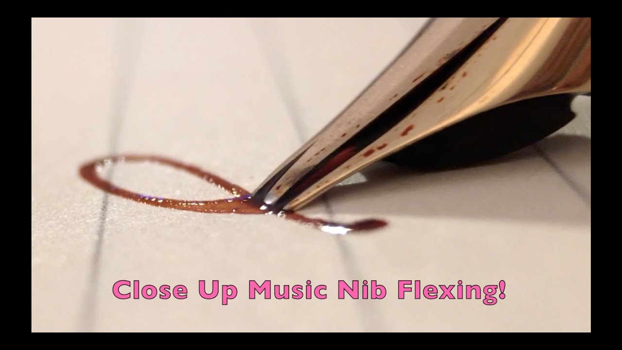 Music Nib Fountain Pen Satisfying Inky Fun!
