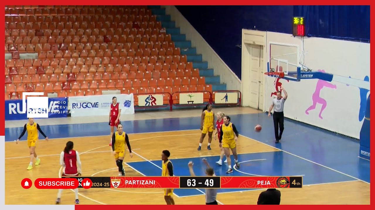 Partizani – Peja / Liga Unike / Basketboll Femra | RTSH Sport