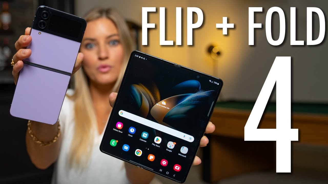 *NEW* Samsung Galaxy Z Flip 4 and Z Fold 4!
