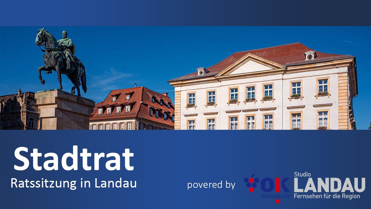 16. Sitzung des Landauer Stadtrates - 27. Januar 2026