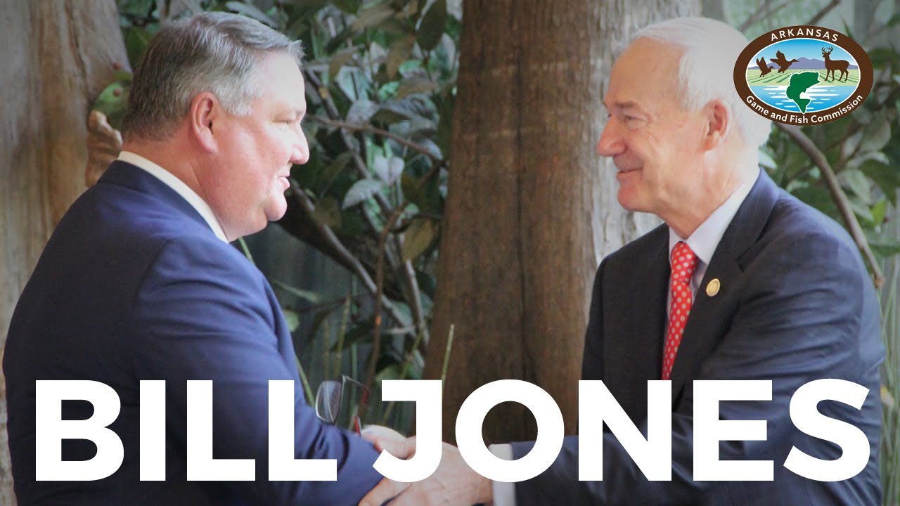 Governor Asa Hutchinson Announces Appointment of Bill Jones to Game and Fish Commission