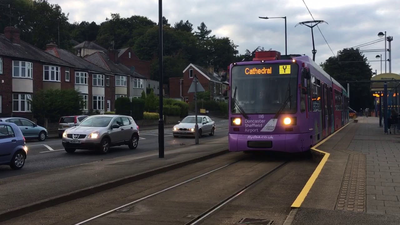 Stagecoach Sheffield SuperTram 116 At Middlewood P+R To Cathedral