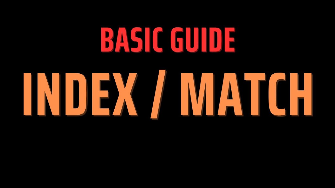Используйте Index Match ПРАВИЛЬНО (Google Таблицы)
