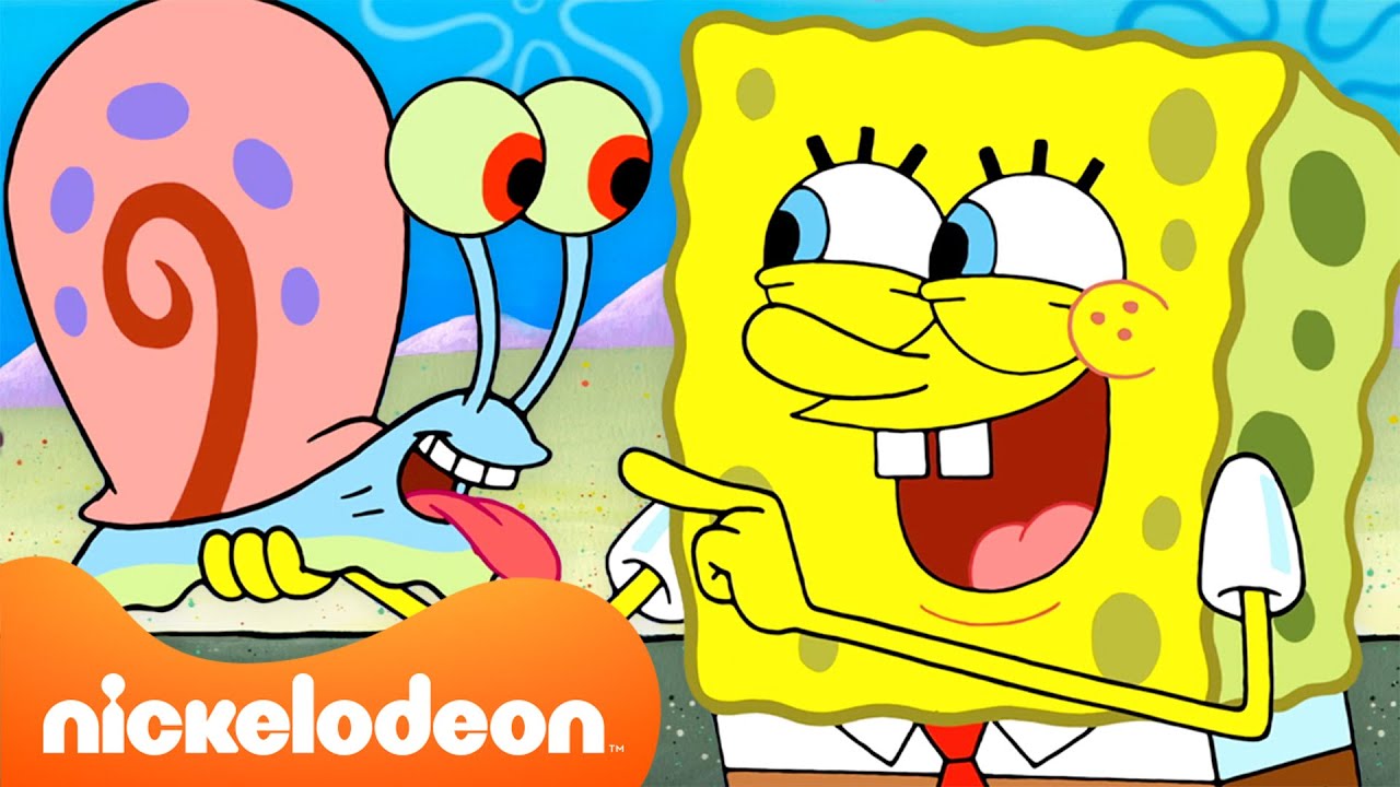 45 МИНУТ со Спанч Бобом и Гэри 🧽🐌 | Nickelodeon Cyrillic
