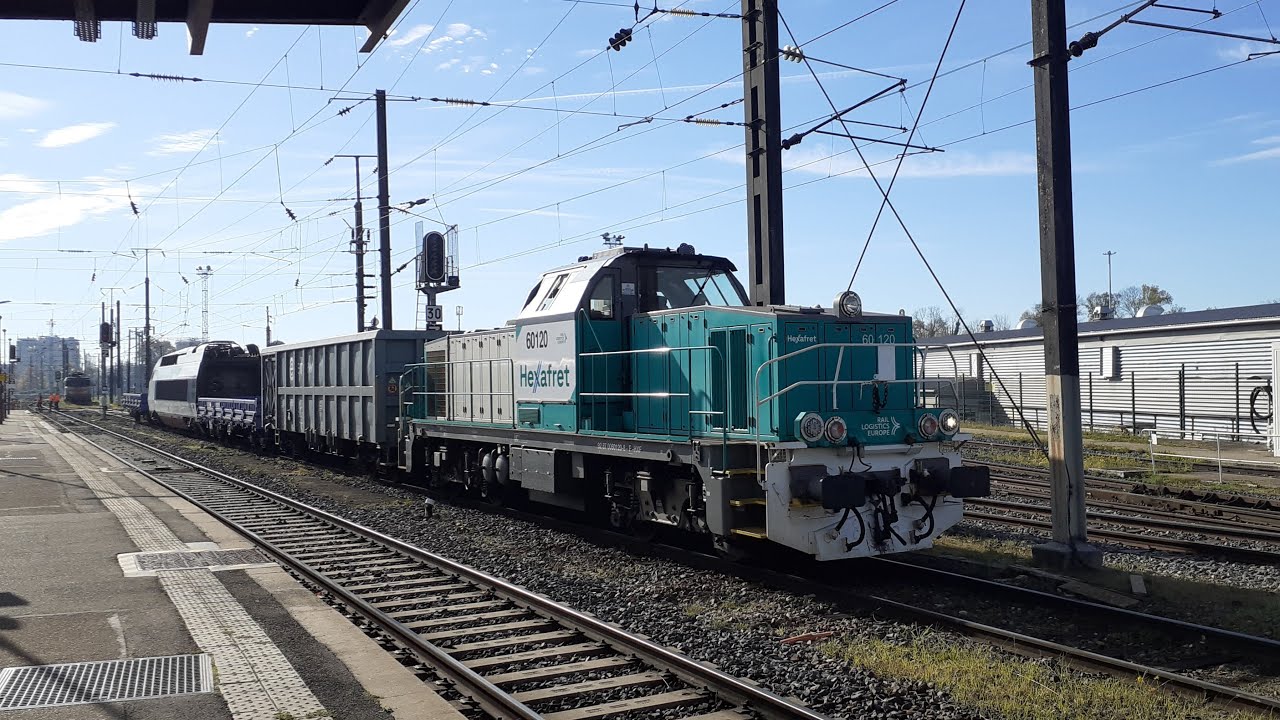 BB67400, BB22200, Talgo, BB26000, Fret, TER, Régiolis, RRR, corail, en Alsace en novembre 2025 (1/2)