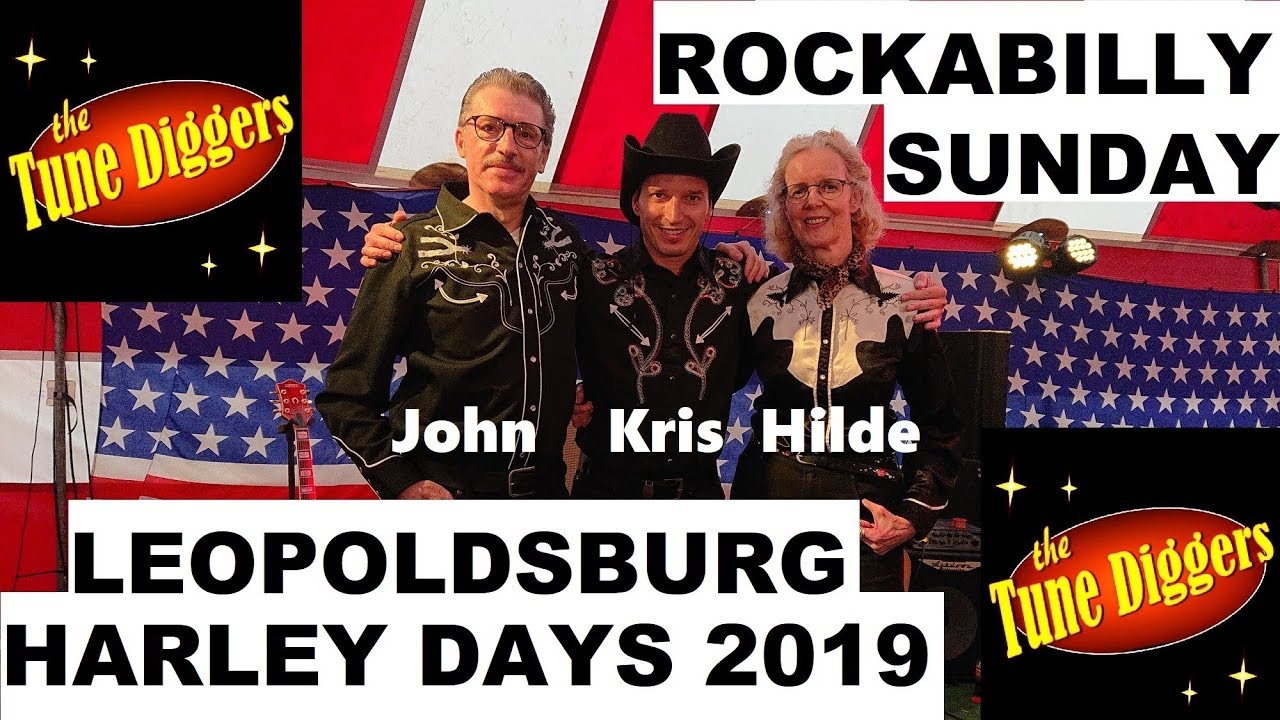 HARLEY DAYS 2019 The Tune Diggers performing @ Rockabilly Sunday in Leopoldsburg Belgium 28 July