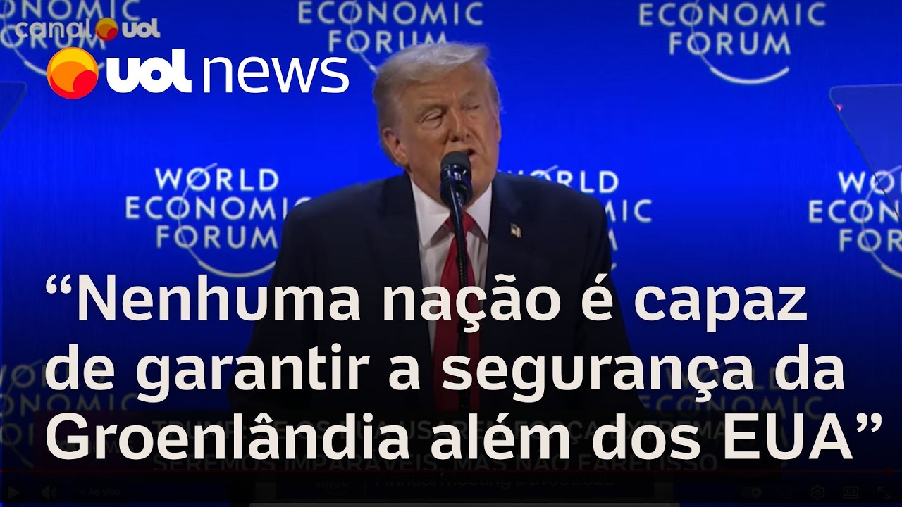 Trump diz que somente os EUA podem proteger a Groenlândia e que eles salvaram o país na 2ª Guerra