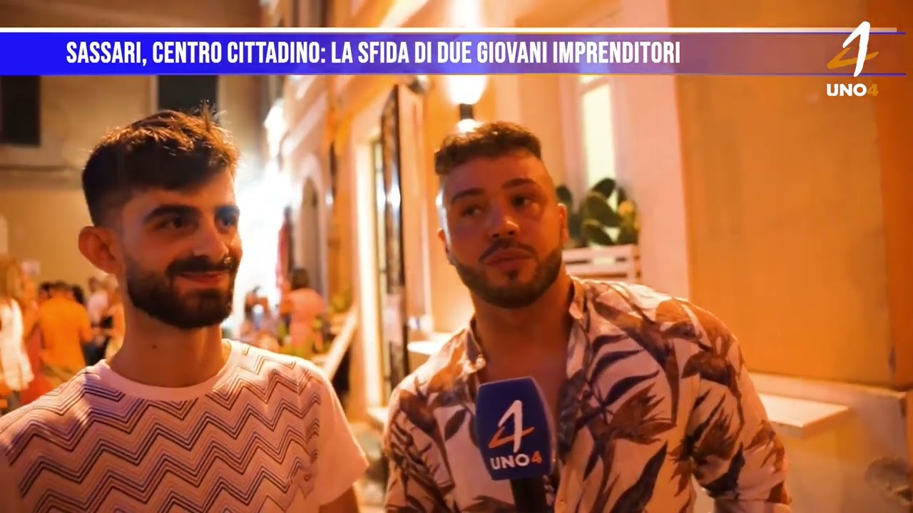 Sassari, centro cittadino: la sfida di due giovani imprenditori