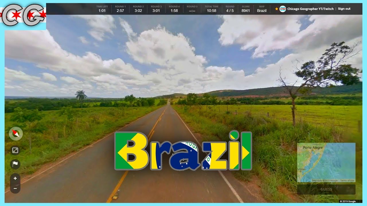 Geoguessr - Brazil 3 minutes per round - Country Spotlight #11