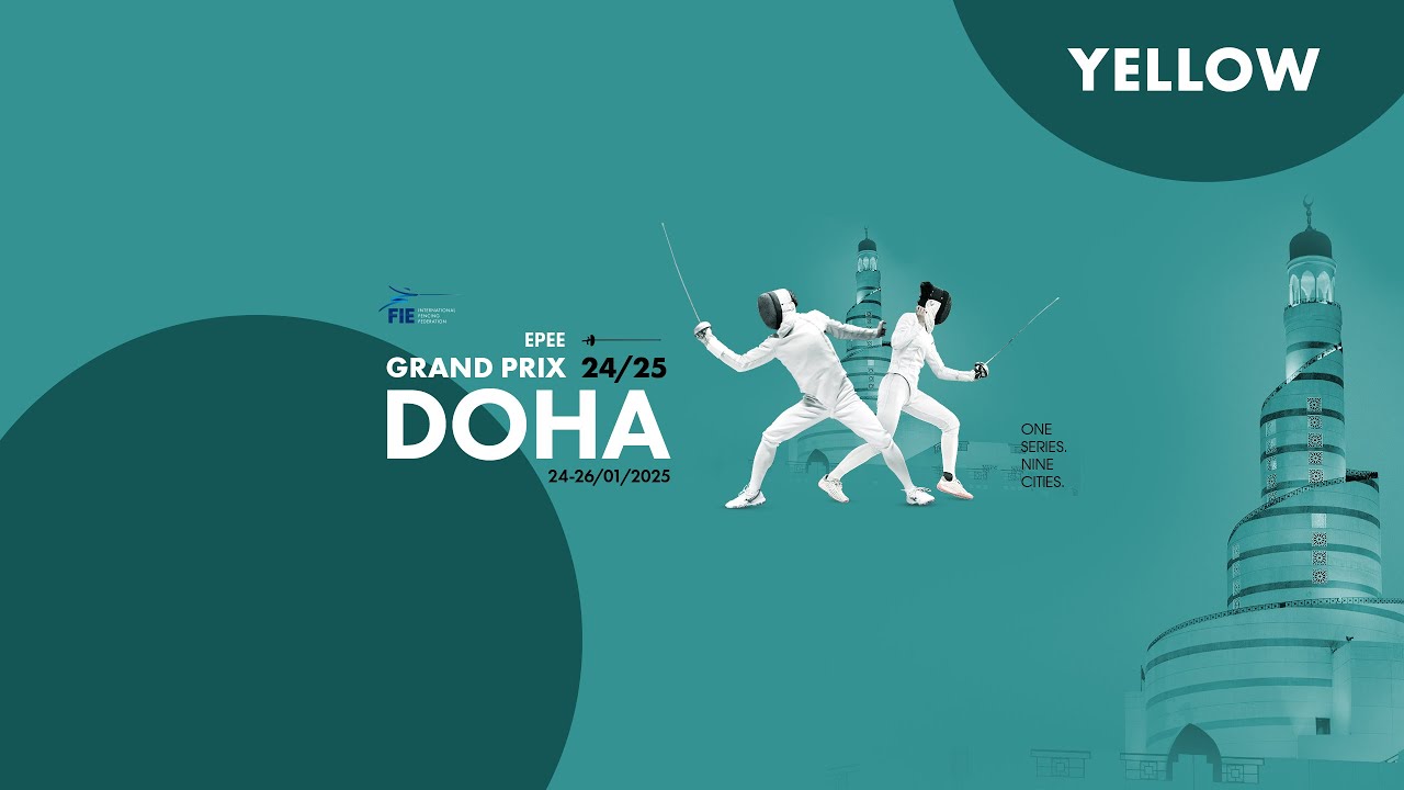24/25 Doha Epee GP | Piste Yellow