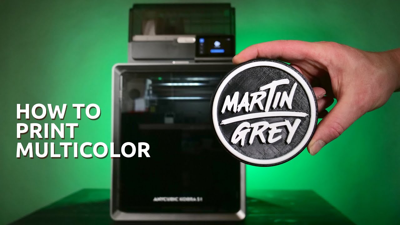 How To Setup The Anycubic Kobra S1 For Multicolor 3D Print - Full Guide