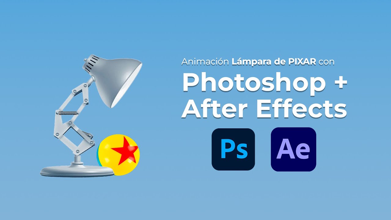 Aprende a animar la  LÁMPARA DE PIXAR en After Effects