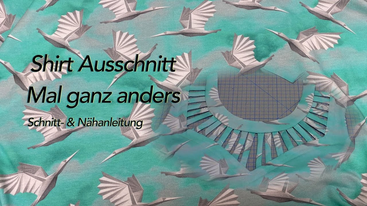 Shirt Ausschnitt mal ganz anders Schnitt- & Nähanleitung - Lilo Siegel