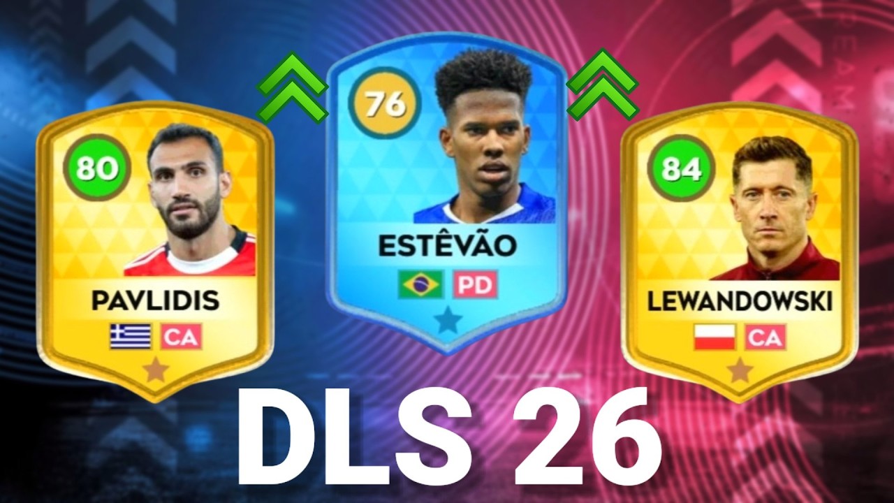 DLS 26 | TODOS OS JOGADORES QUE GANHARAM E PERDERAM OVERALL NA ATUALIZAÇÃO !! PARTE 1