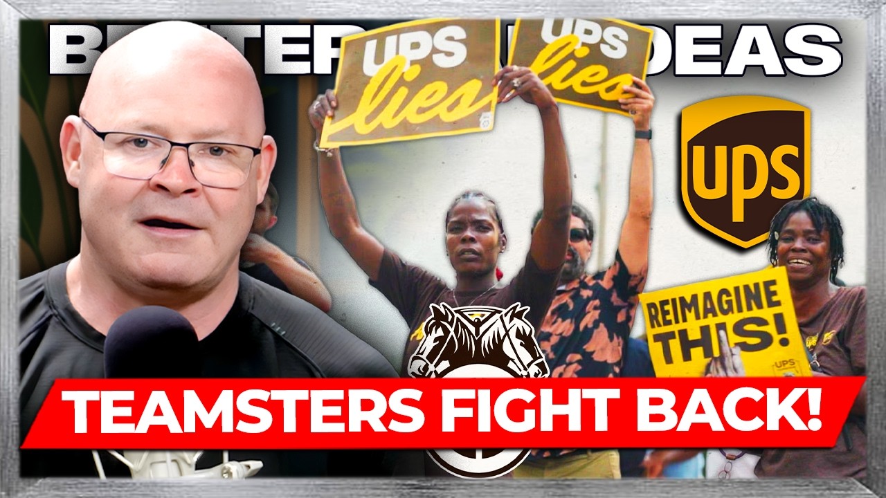 UPS против профсоюза Teamsters: корпоративные хитрости против силы рабочих | Better Bad Ideas | Э...