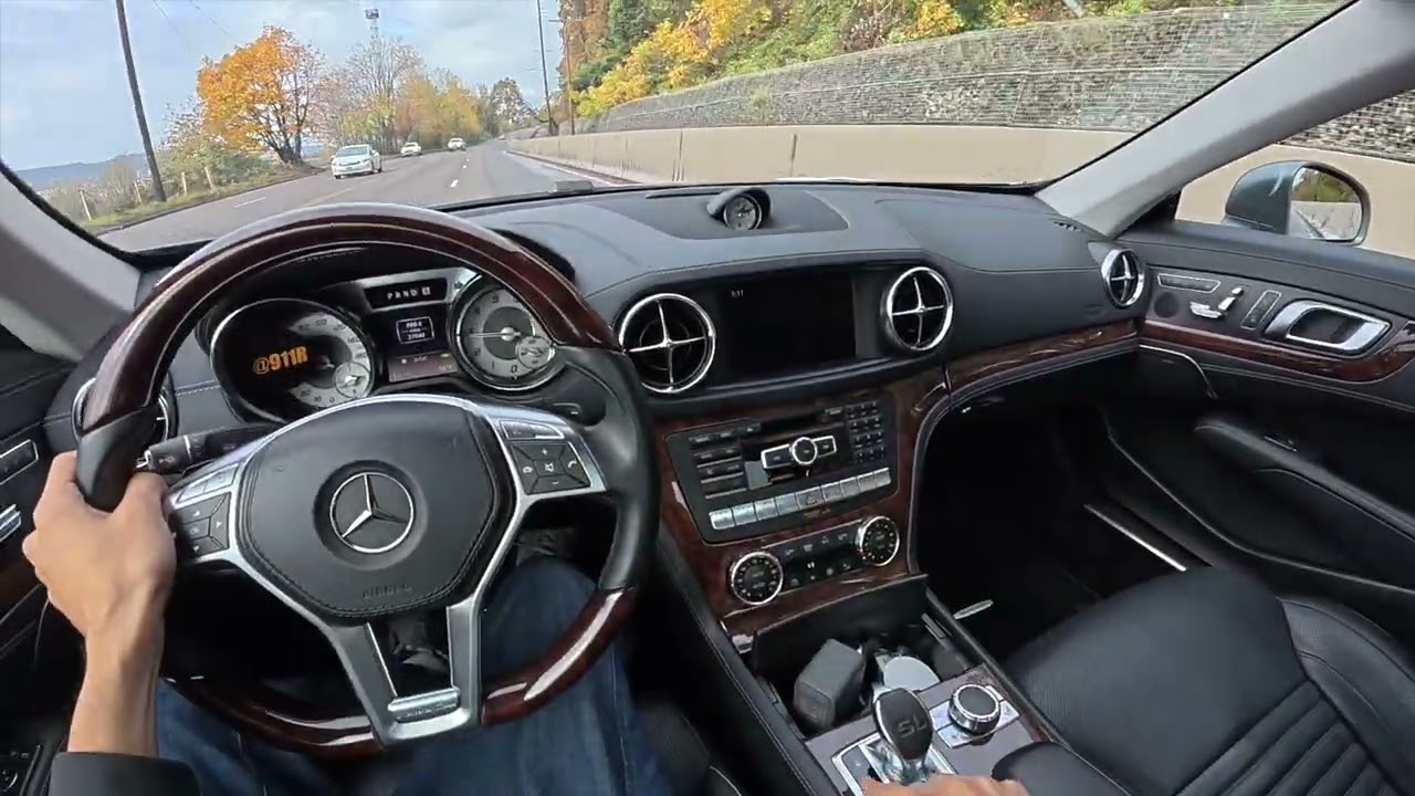 2013 Mercedes SL550 POV Test Drive