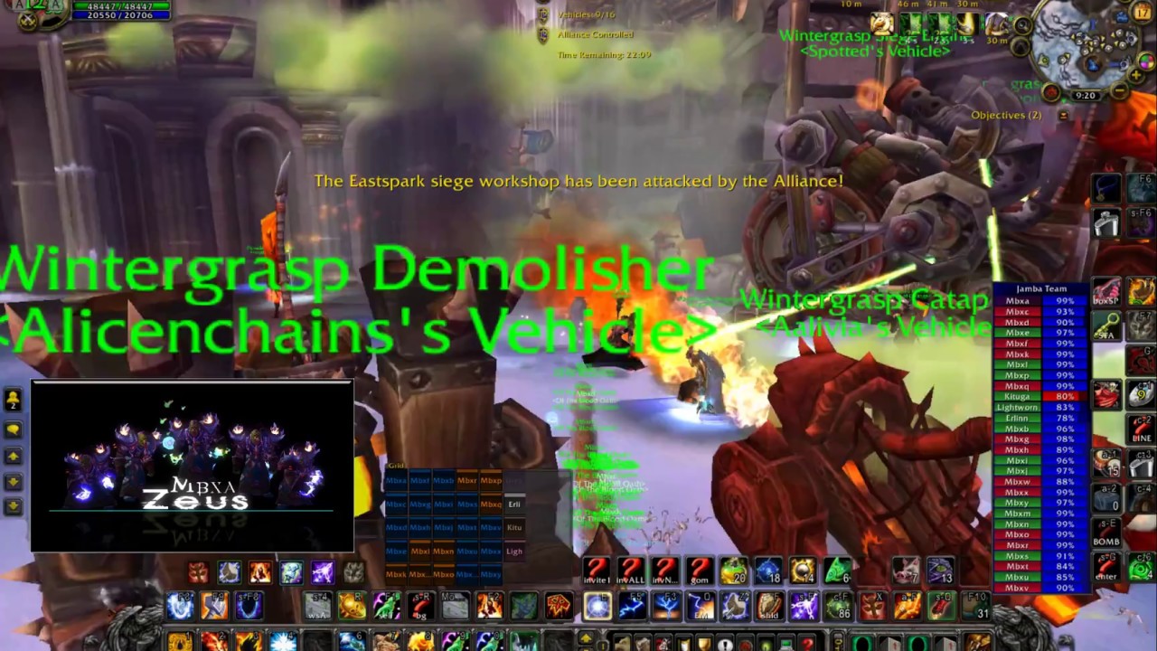 Warmane multiboxing - Wintergrasp battle #5