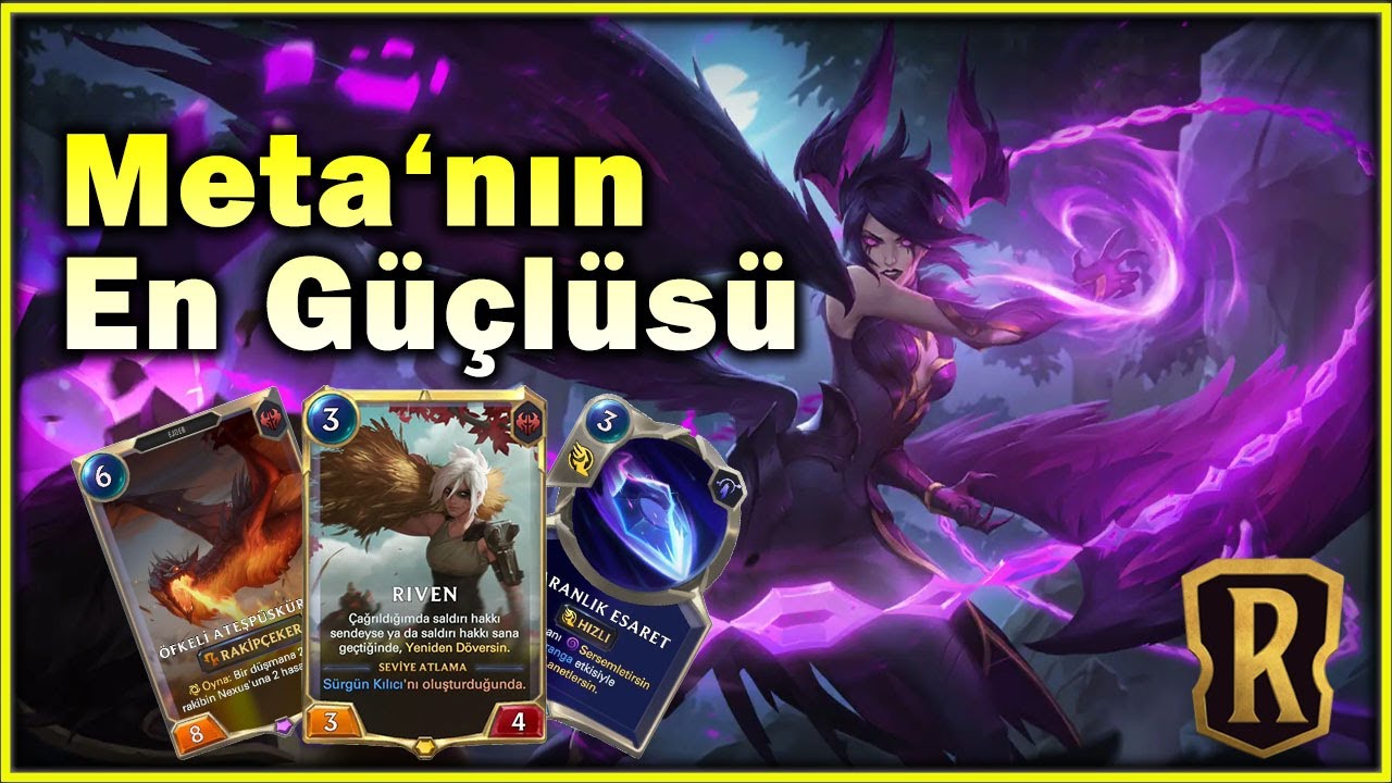 Morgana ve Riven  ve Asla Kaybetmiyor!!!  Legends Of Runeterra (LoR)