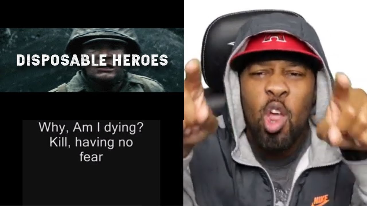 Metallica - Disposable heroes with lyrics & Fight Fire With Fire Lyrics | Reaction