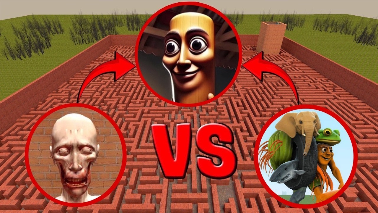 TUNG TUNG SAHUR vs SCP-096 vs SONIC TAPES | Garry’s Mod Epic Battle