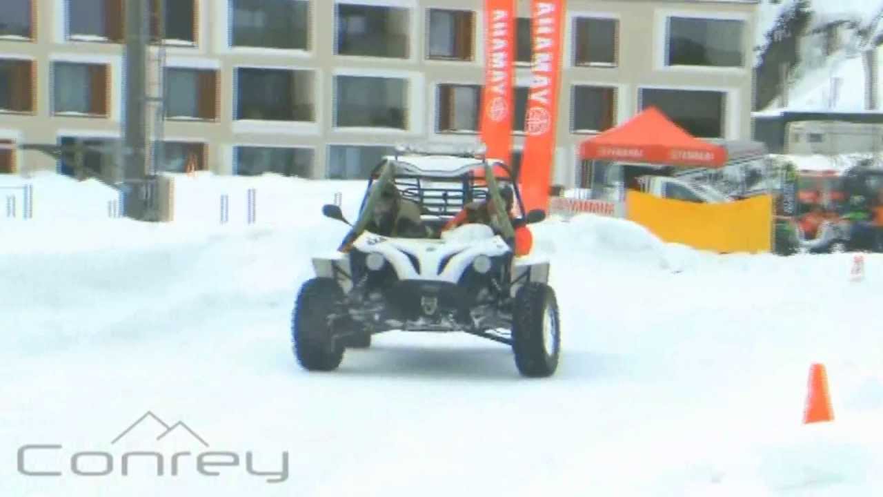 Quad, Buggy & ATV Eisfahren Davos 2013 [Conrey GmbH - Quad & Buggy Center Seeland]