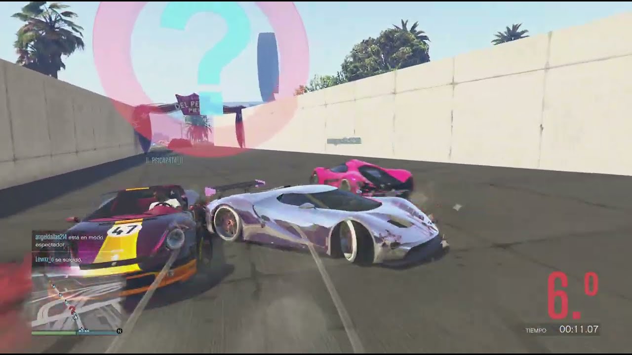 Nueva Carrera acrobática de GTA 5 online mi apas 🫂🥵