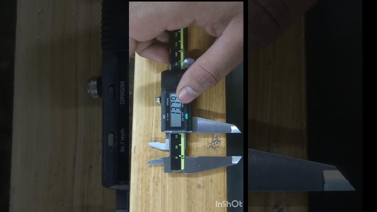 How to use a digital vernier caliper | Parts of vernier caliper.