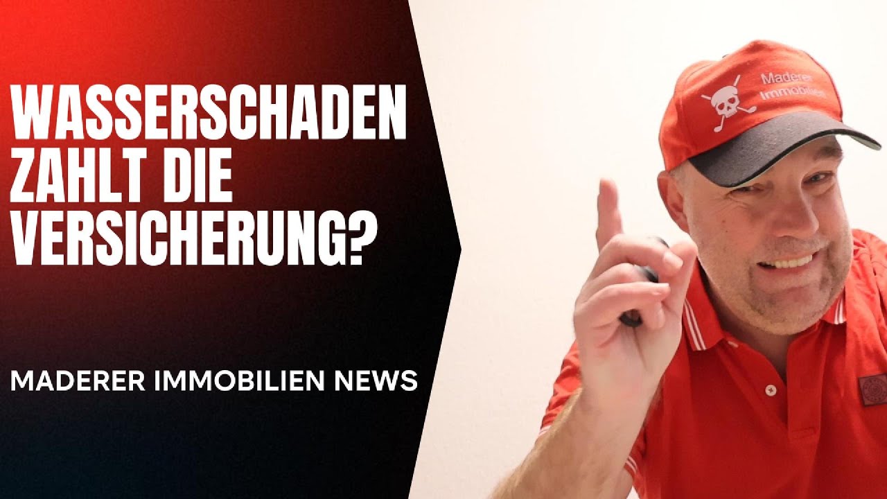 Wasserschaden, zahlt die Versicherung meinen Schaden?